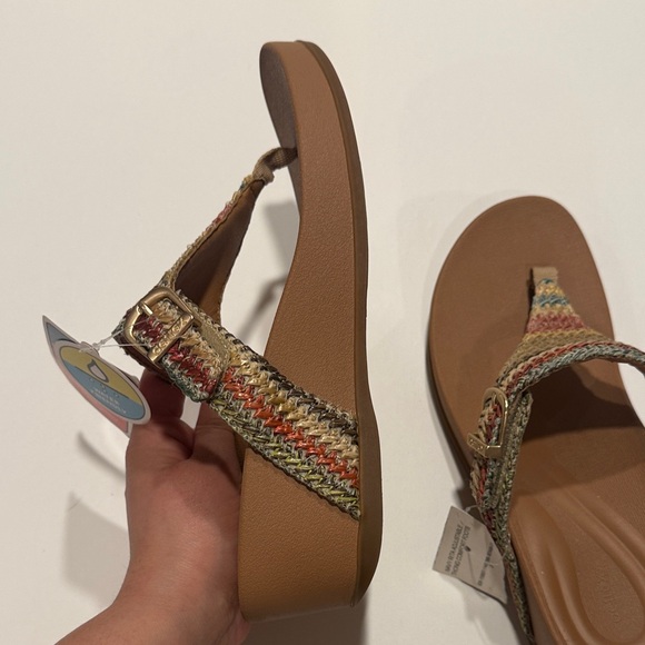 Aetrex Women's Woven Sandals - Multicolor - Picture 5 of 5